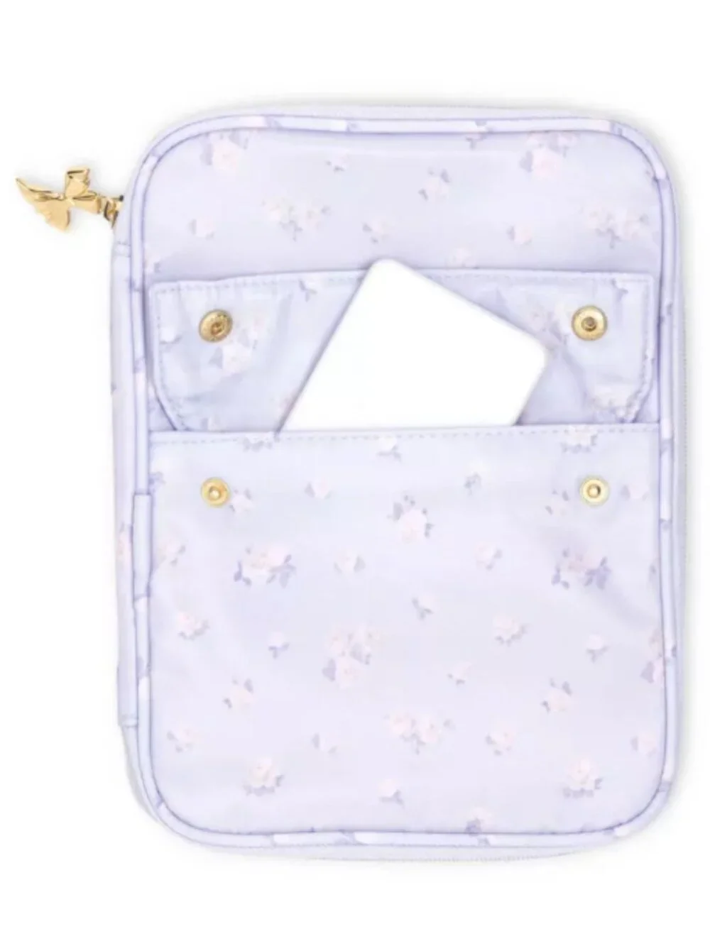 LoveShackFancy x Target - Yoobi Everblooming Rosettes Tech Organizer Blue